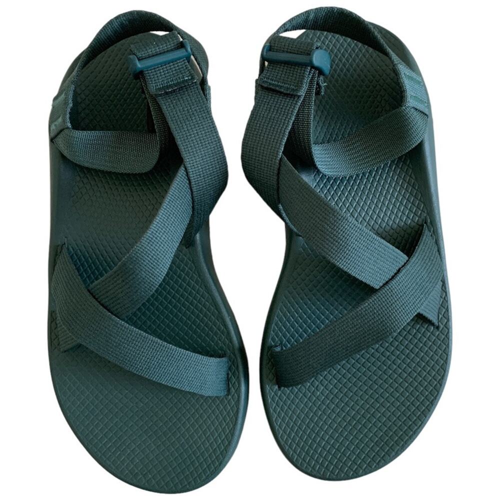 Chaco Mens Z Classic Sandals in Sea Pine Green Size 9 JCH106857